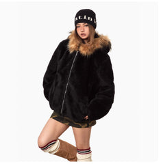 Winter Complex Thickened Warm Cotton Coat Loose