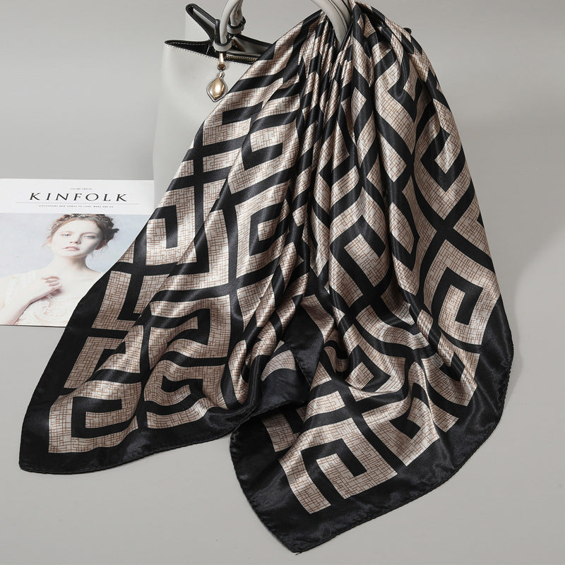 Women's New Spring Summer All-Match Thin Scarf Shawl