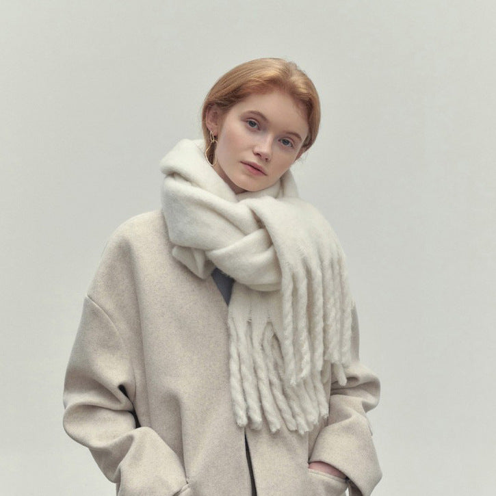 Soft Cozy And Laid-back Long Neck Warmer That Adds Instant Ambiance