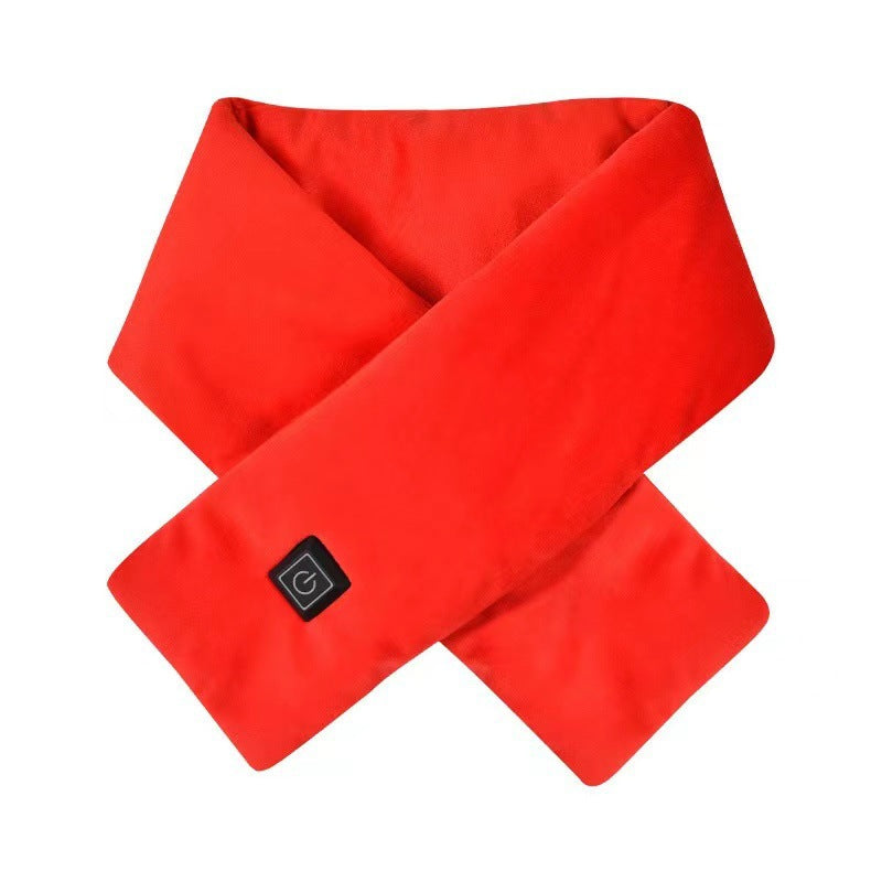 Autumn Winter USB-Heated Smart Power Bank Heated Scarf