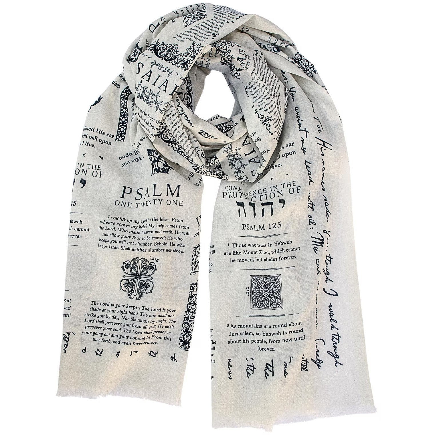 Scripture Scarf Shawl