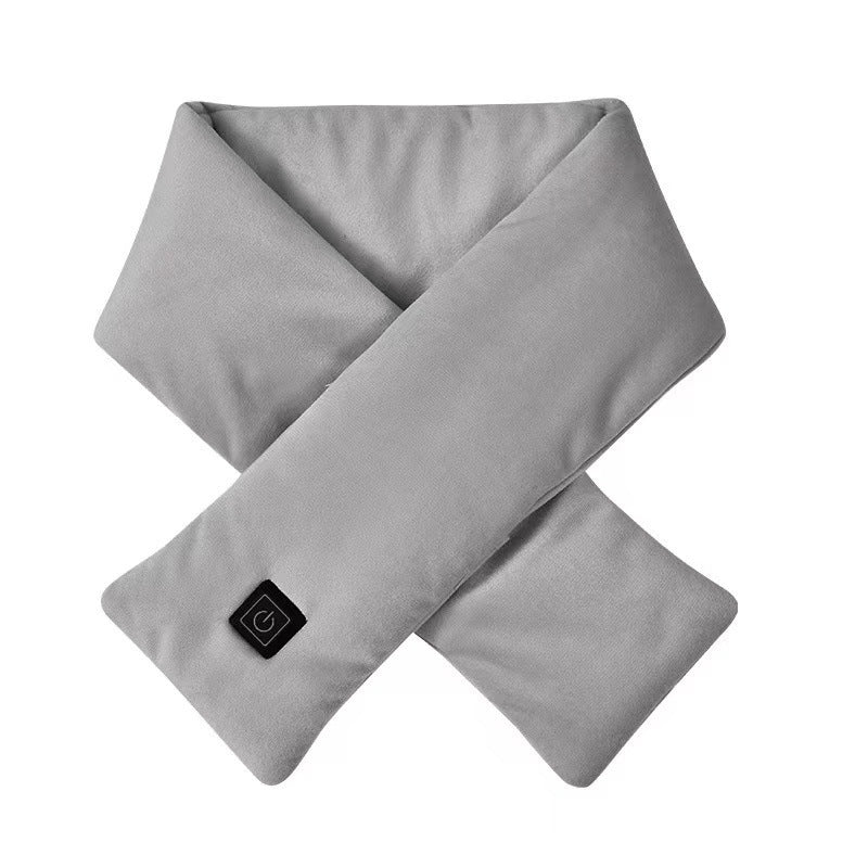Autumn Winter USB-Heated Smart Power Bank Heated Scarf