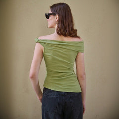 Stylish And Minimalist Womens Short Sleeve Top
