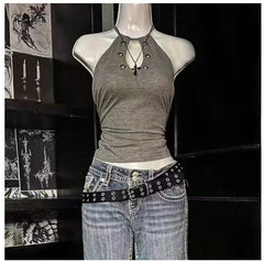 Womens Neck-hanging Camisole Top