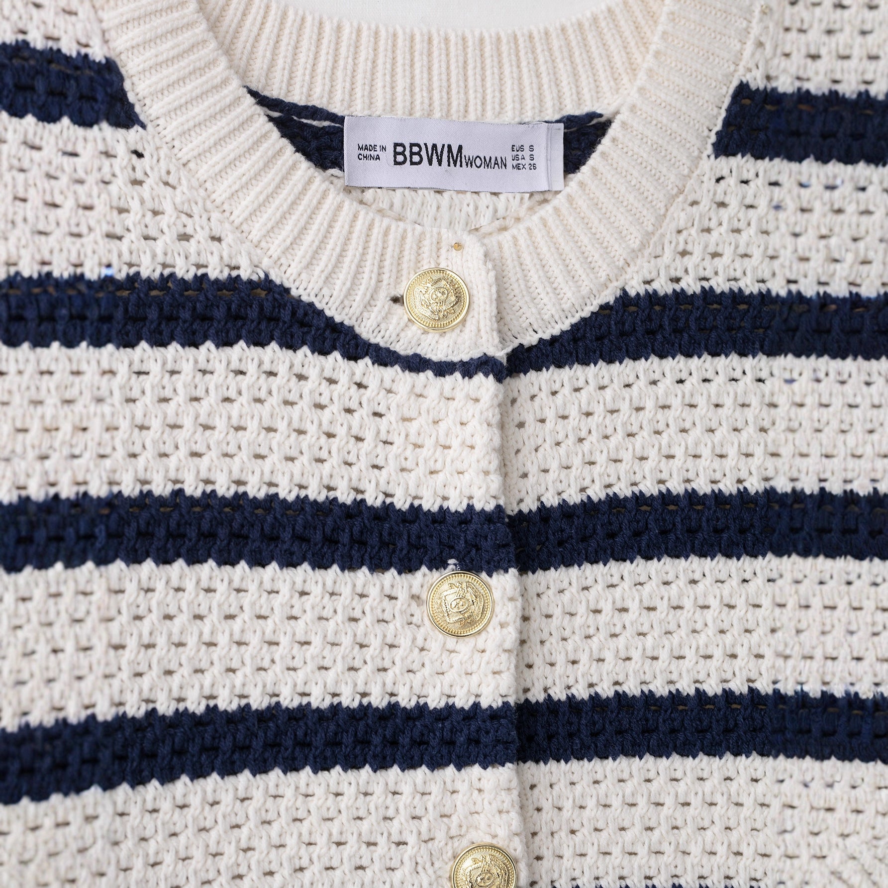 Stylish Versatile Casual Striped Knit Top