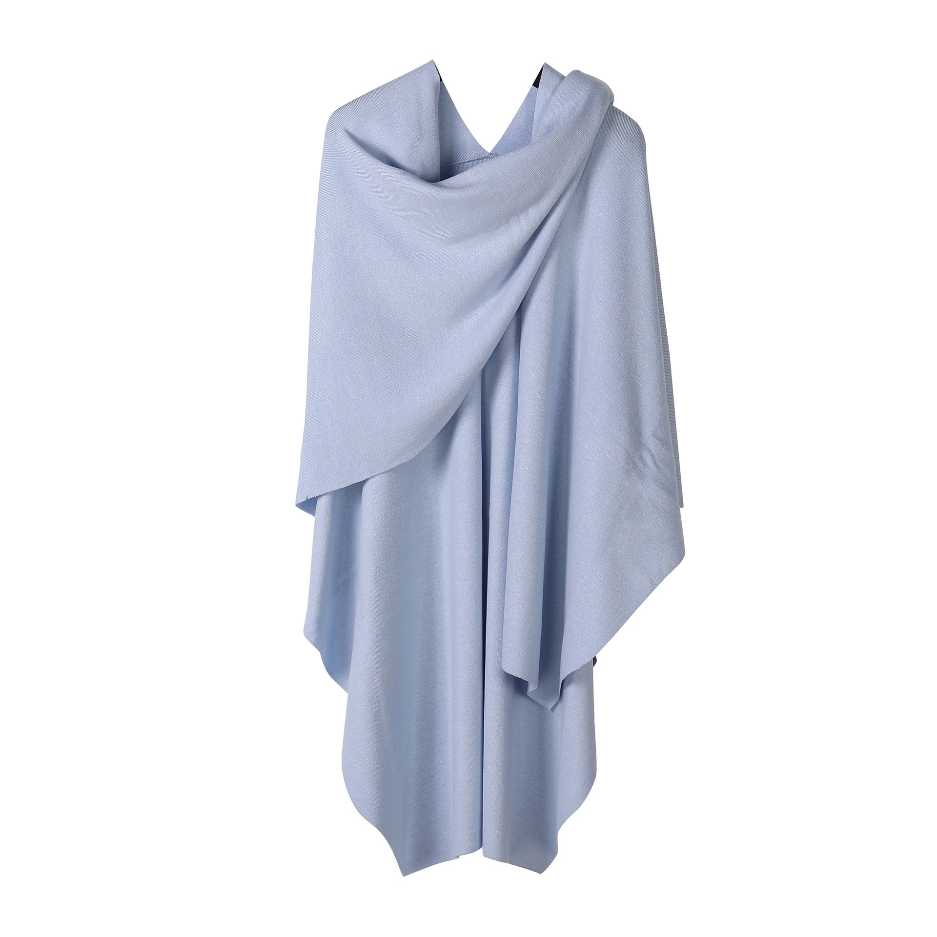 Knitted  Solid Color Shawl For Women