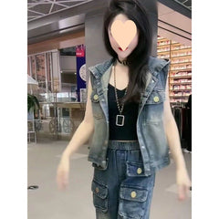 Womens Stylish Minimalist Backless Vest