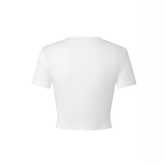 Womens Stylish Versatile Slim-fit Top With A Printed Pattern