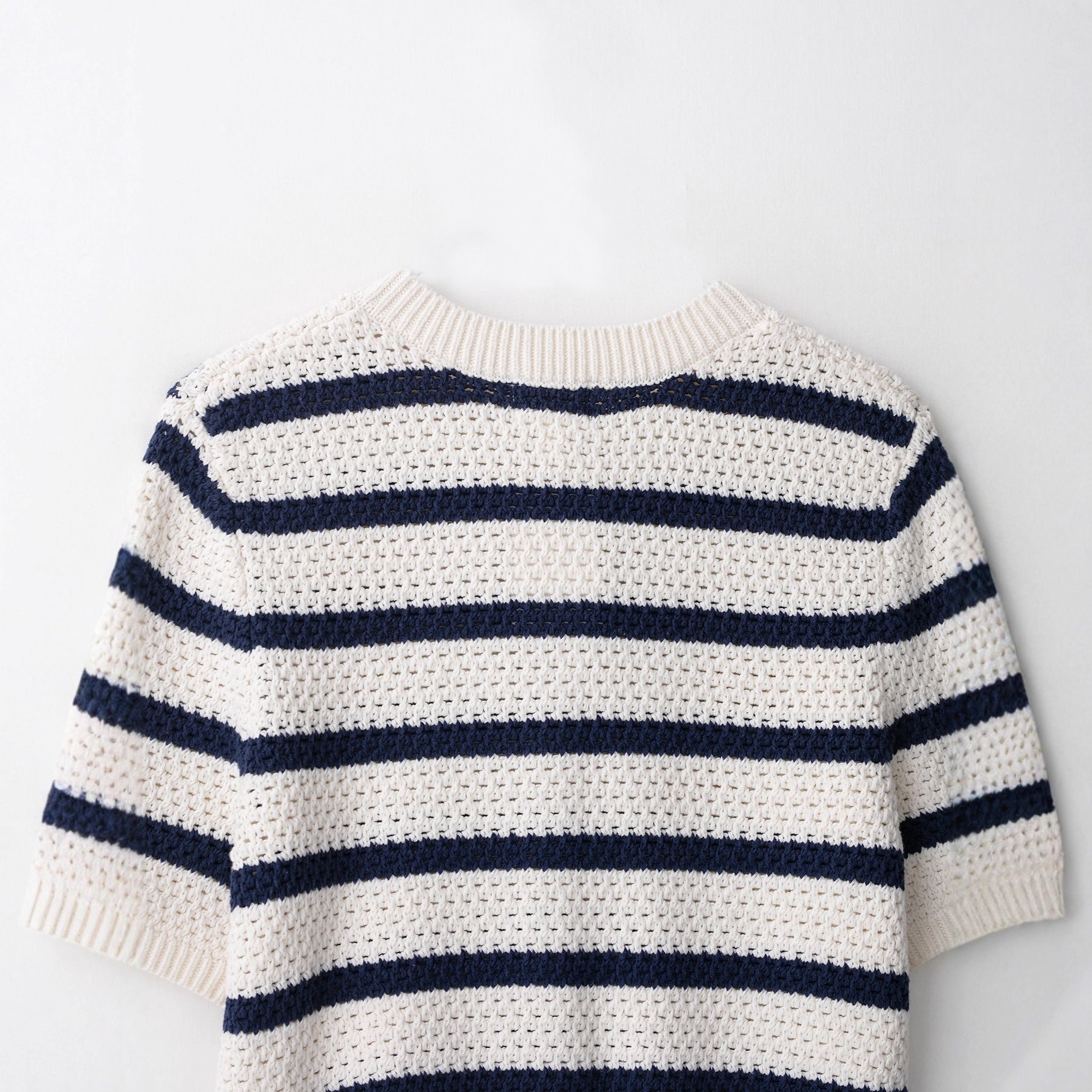 Stylish Versatile Casual Striped Knit Top