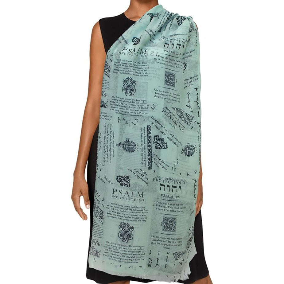 Scripture Scarf Shawl